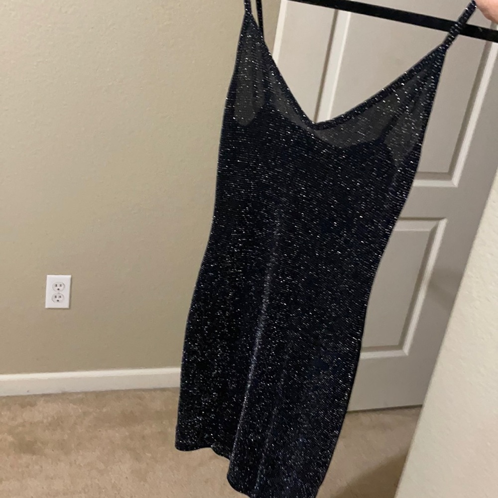 Women’s Small Black Sparkly Dress